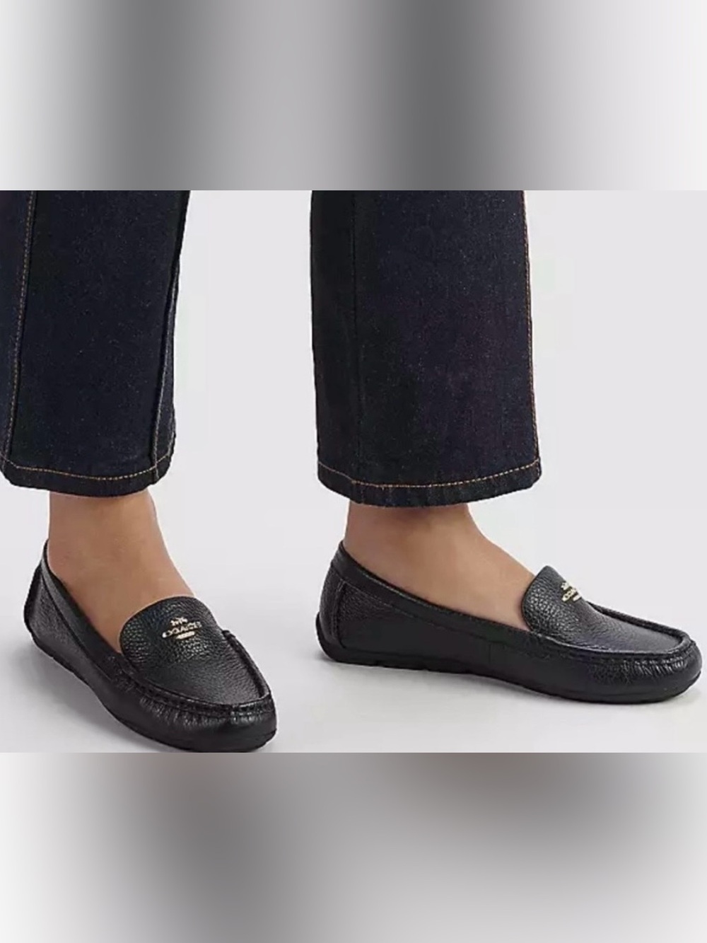 Coach Mary Lock Up Loafers Sz 7.5